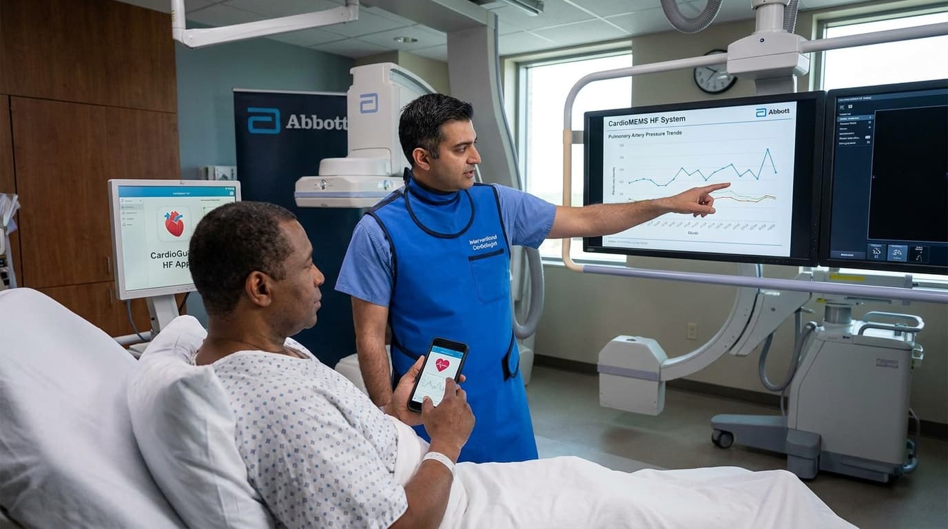 Abbott Wins FDA Clearance For CardioMEMS App Upgrade, Adding At-Home Pressure Visibility