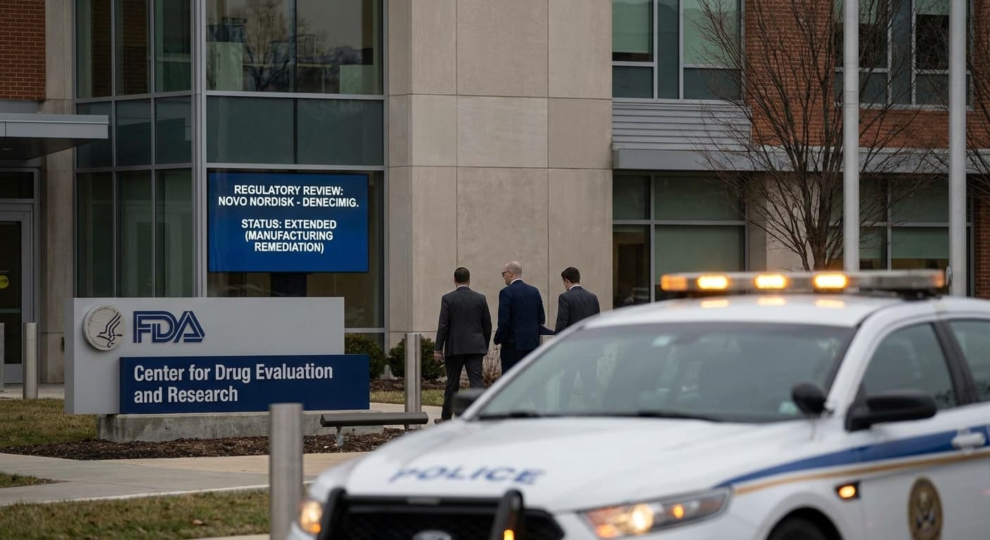 Novo’s Denecimig Review Slips After FDA Flags Manufacturing Remediation