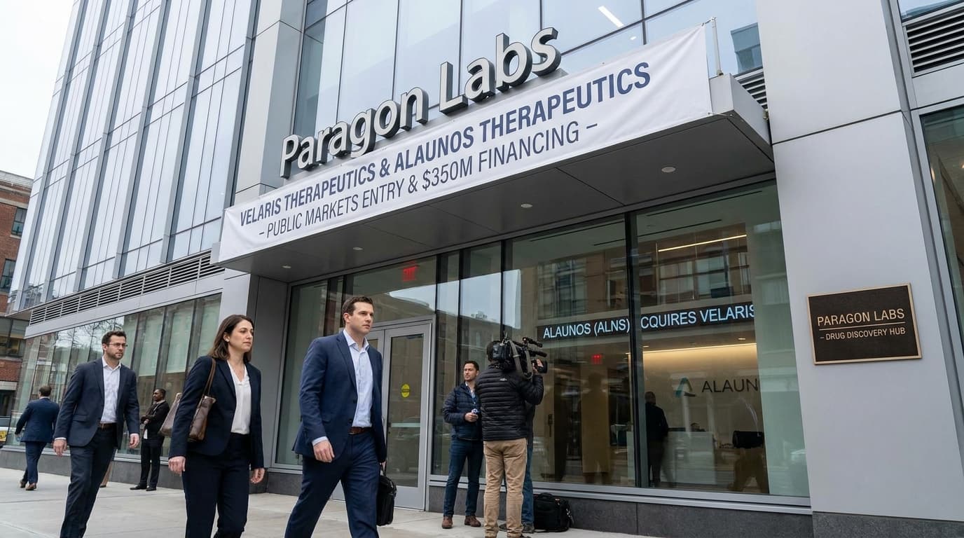 Paragon Installs Apogee Leadership Team As Velaris Enters Public Markets Via Alaunos Deal