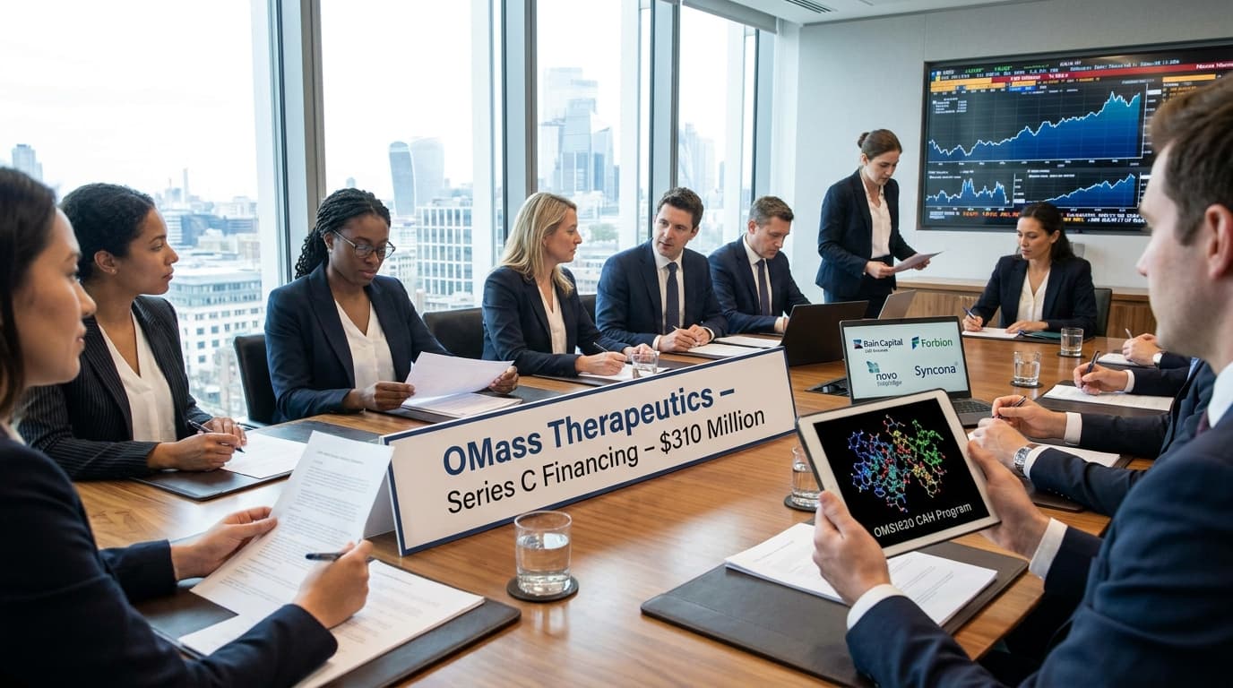 OMass Secures $310 Million Series C, Backing CAH Drug Into Phase 2