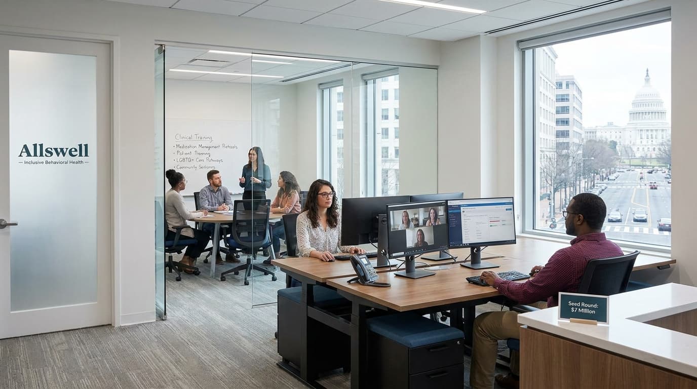 Allswell Raises $7 Million Seed Round, Expanding LGBTQ+ Behavioral Health Care
