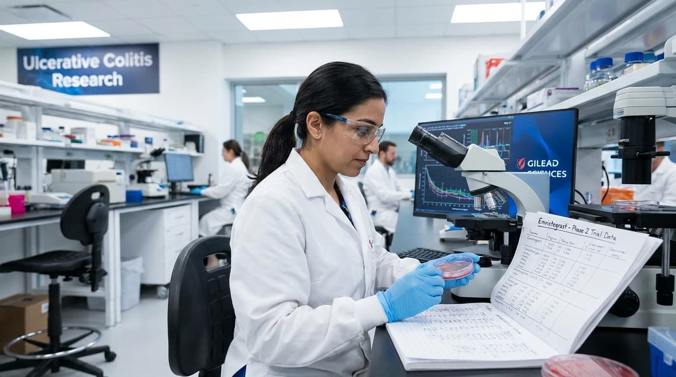 Gilead Posts Phase 2 Emvistegrast Win In Ulcerative Colitis, Setting Up A 2027 Phase 3 Monotherapy Study