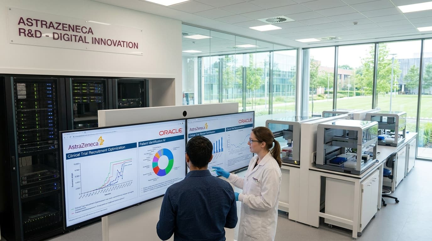 AstraZeneca And Oracle Form AI Pact To Improve Clinical Trial Recruitment