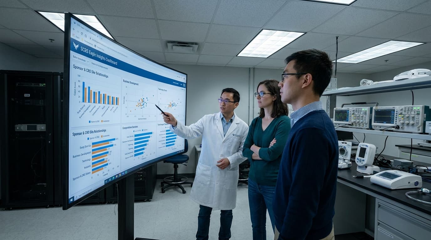 SCRS Launches Eagle Insights Dashboard To Score Sponsor And CRO Site Relationships