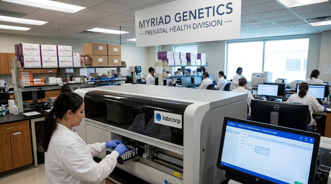 Myriad Genetics Sells Prenatal Health Business To Labcorp For $210 Million, Narrowing Its Focus To Cancer Care