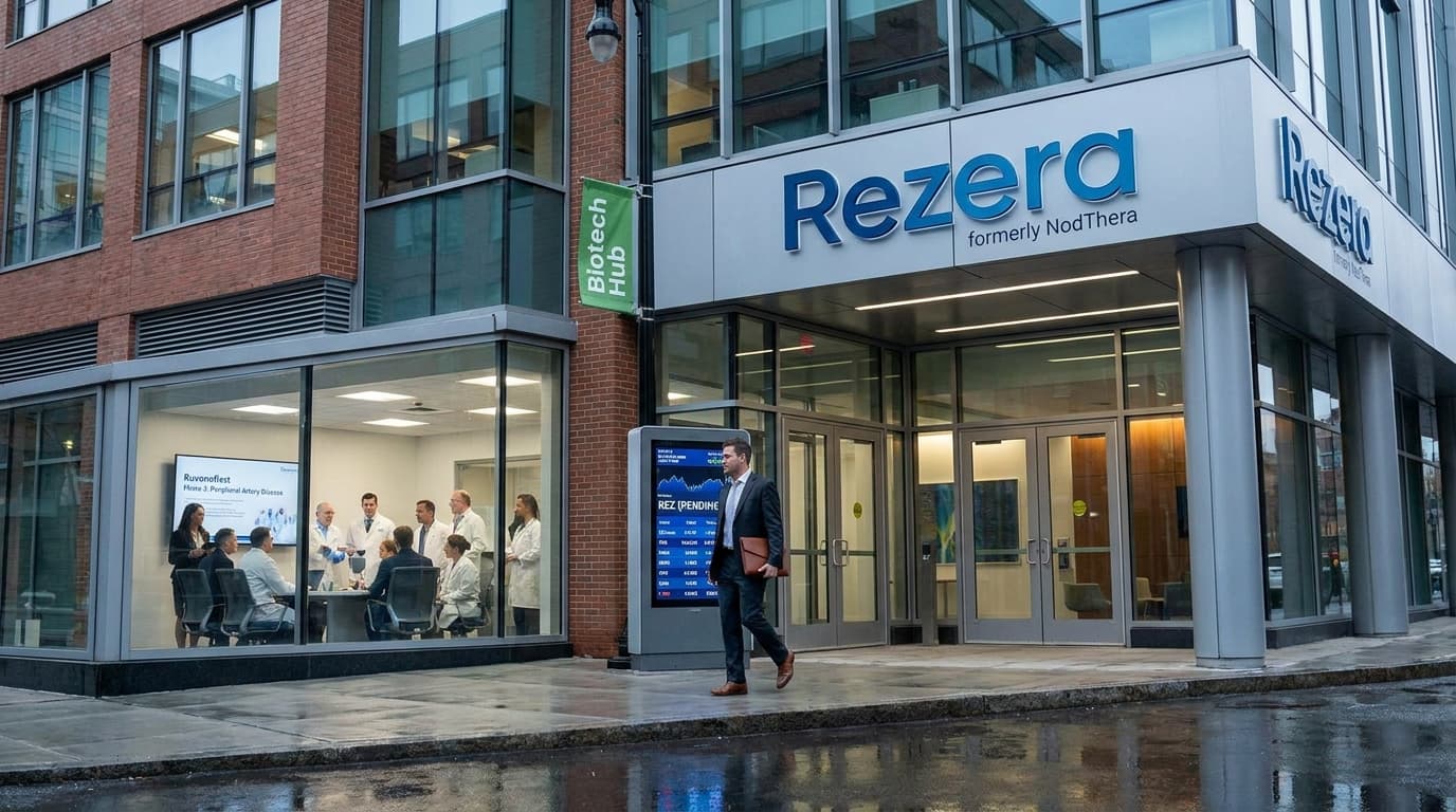 Rezera Plans IPO To Fund Ruvonoflast Phase 3 In Peripheral Artery Disease, After Rebranding From NodThera