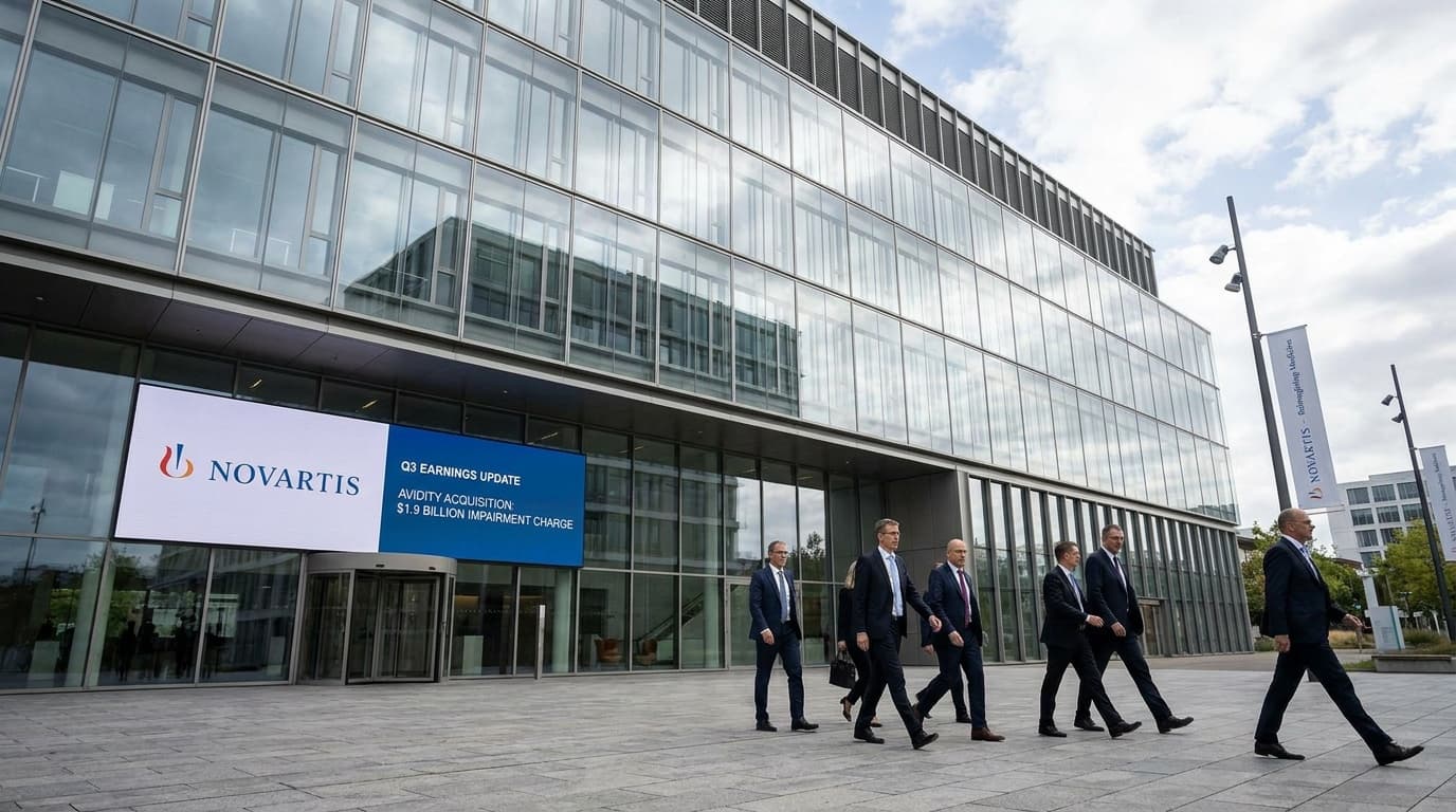 Novartis Defends Avidity Deal After Del-Desiran Failure Triggers $1.9 Billion Charge