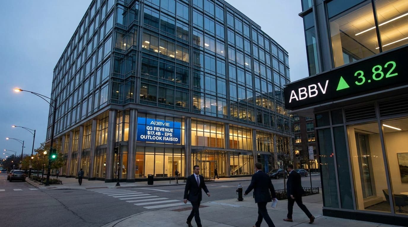 AbbVie Raises Full-Year EPS Outlook After $17.4 Billion Q3, Shifting M&A Focus To Bolt-On Deals