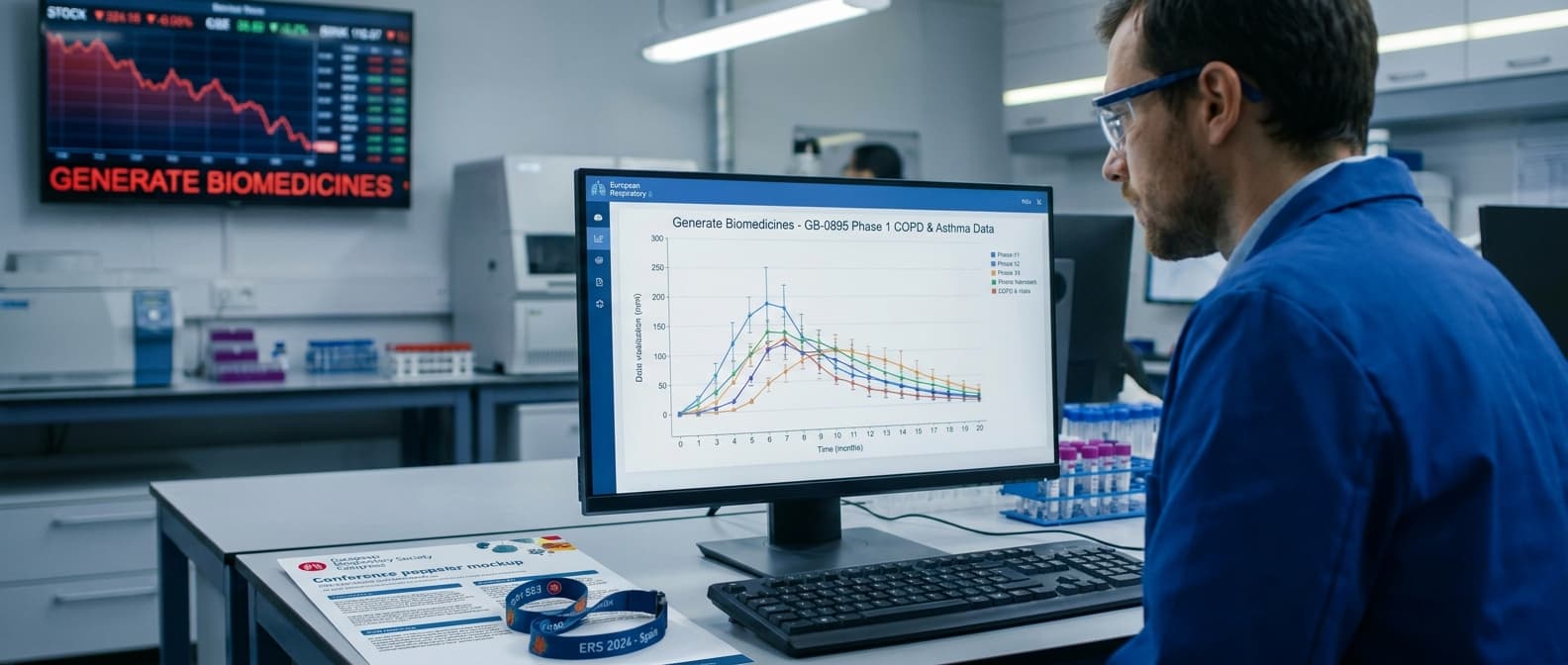 Generate Biomedicines’ GB-0895 Posters Leak Two Weeks Early, Exposing New Phase 1 COPD And Asthma Data