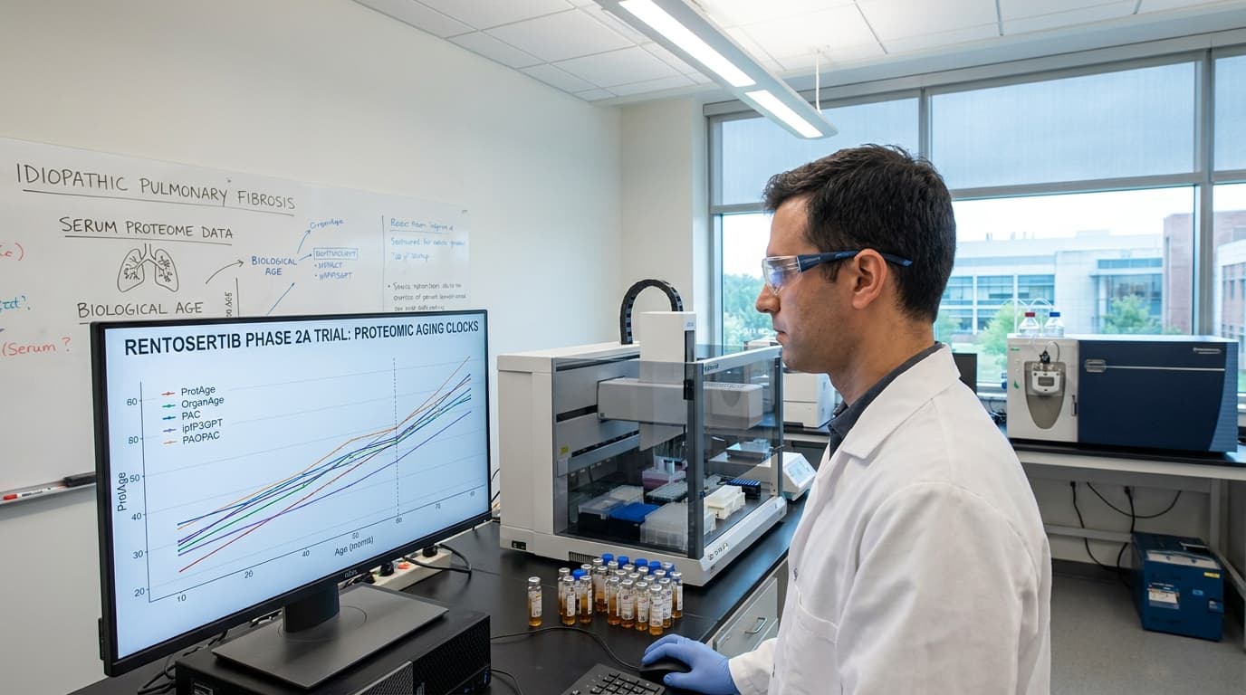 Proteomic Clocks Show Lower Biological Age Across Six Models In Rentosertib Phase 2a Trial, Extending Aging Endpoints Into IPF Drug Development