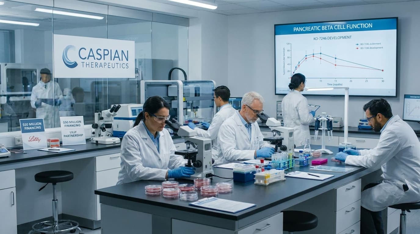 Caspian Launches With $50 Million And Lilly Backing To Push Menin Inhibitor Into Diabetes