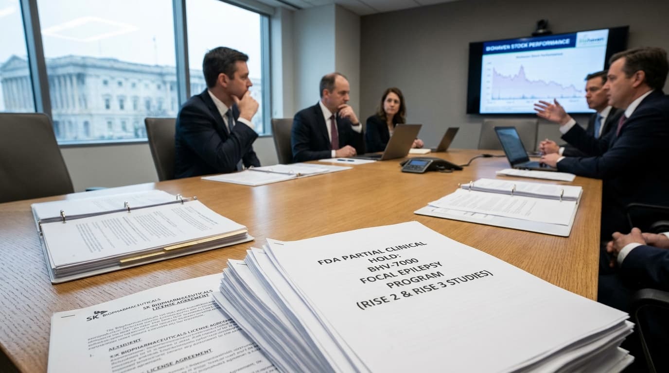 Biohaven Faces FDA Enrollment Hold On BHV-7000, Days After SK Biopharmaceuticals License Deal