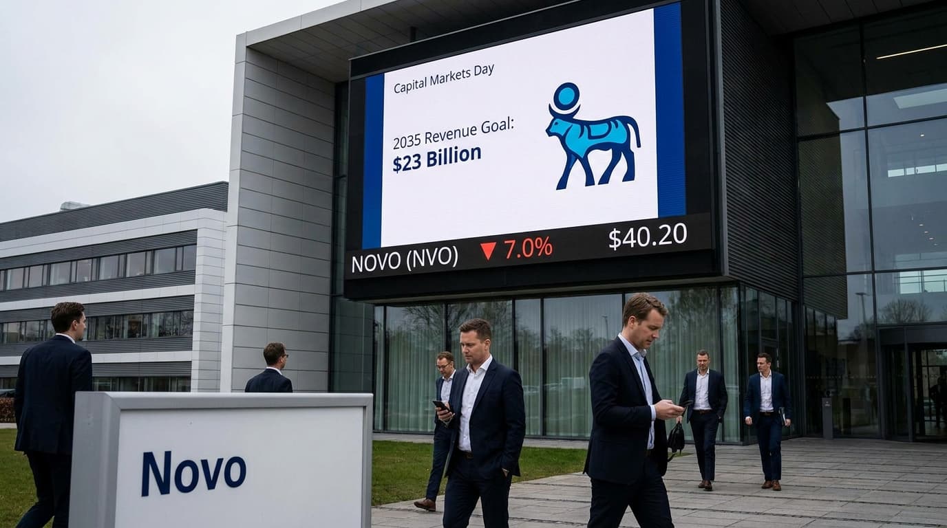 Novo Maps $23 Billion Revenue Goal By 2035, But Investors Push Shares Lower