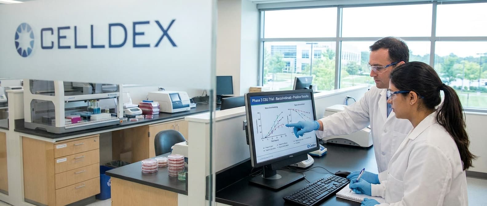 Celldex Posts Two Phase 3 CSU Wins, Rebuilding Barzolvolimab After A Recent Skin-Disease Setback