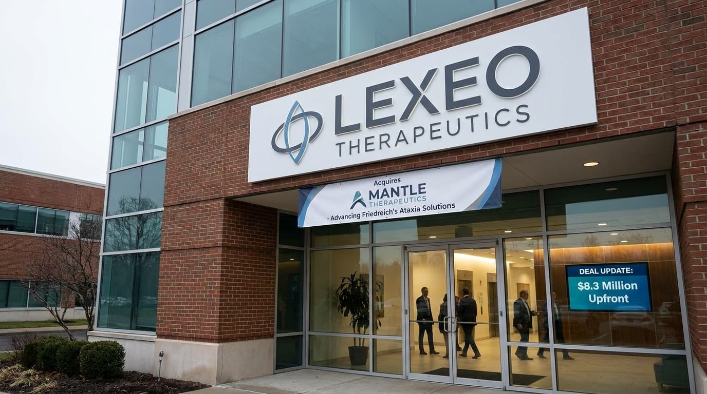 Lexeo Buys Mantle For $8.3 Million Upfront, Expanding Friedreich’s Ataxia Portfolio Around LX2006