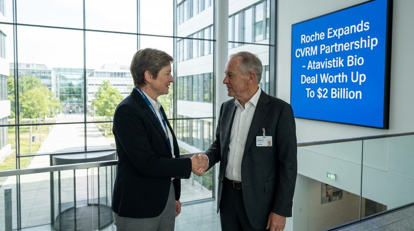 Roche Signs Up To $2 Billion Atavistik Deal, Expanding Its CVRM Small-Molecule Push