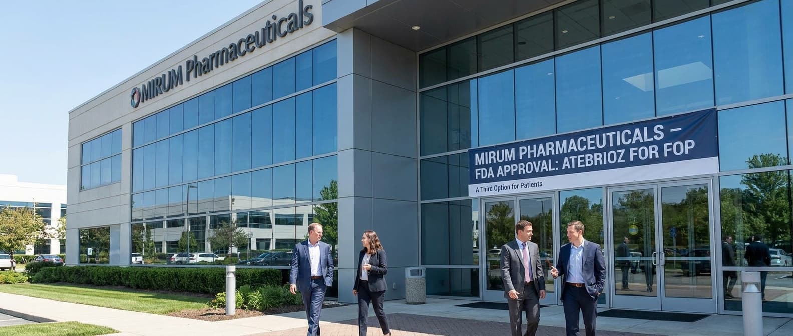Mirum Wins FDA Approval For Atebrioz In FOP, Adding A Third Option In Five Weeks