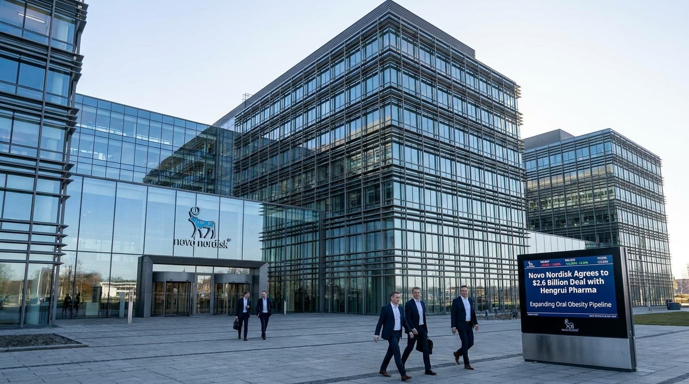 Novo Agrees Up To $2.6 Billion Hengrui Deal For HRS-1596, Extending Its Oral Obesity Pipeline