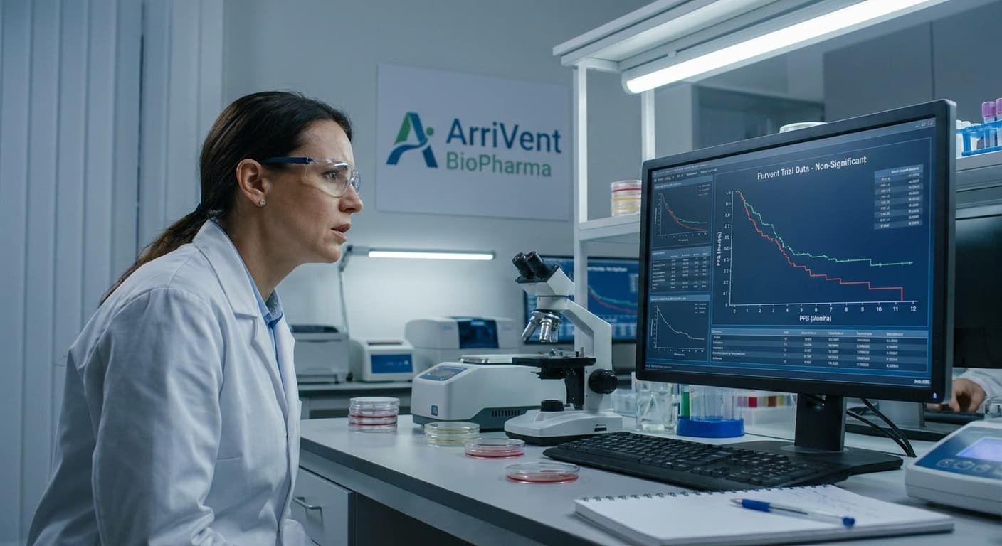 ArriVent Misses Phase 3 PFS Goal For Firmonertinib In 398-Patient NSCLC Trial, Sending Shares Down 57%