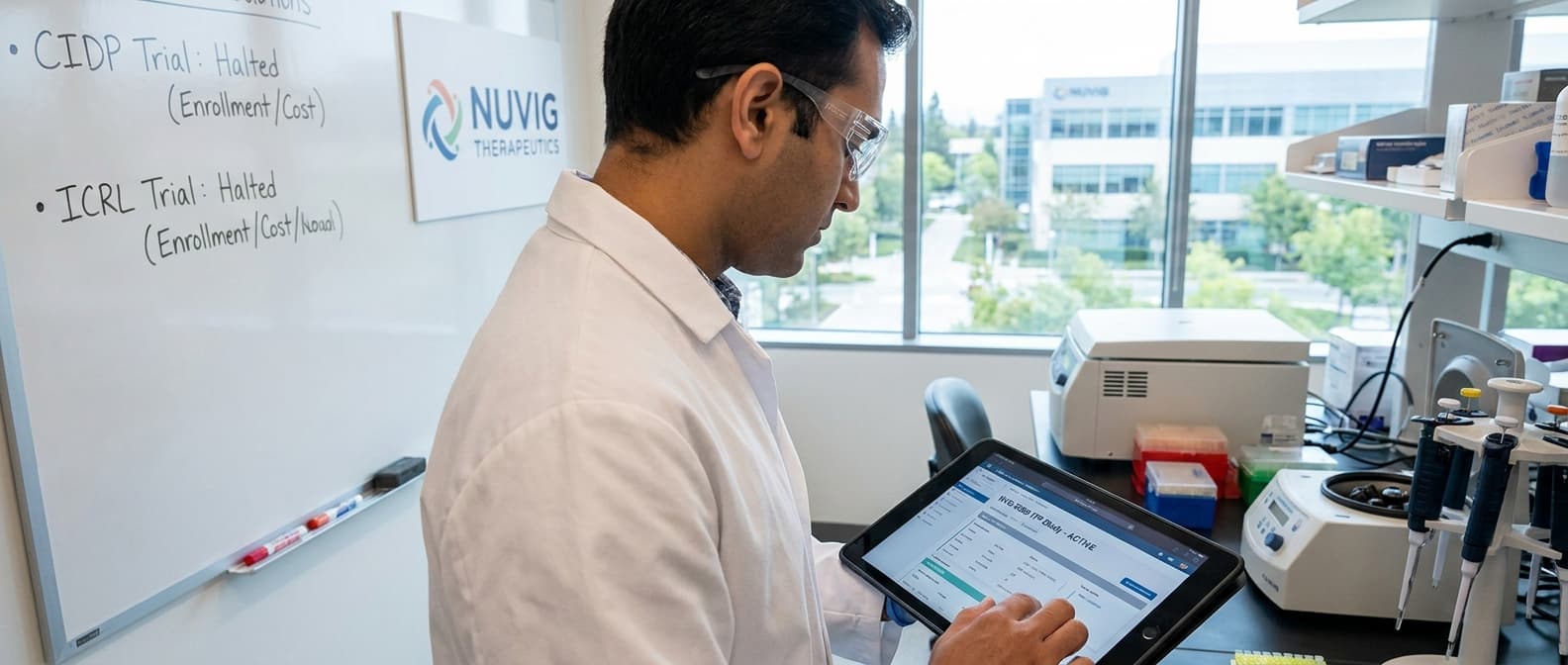 Nuvig Halts NVG-2089 CIDP Trial, Keeping Midstage ITP Study Running