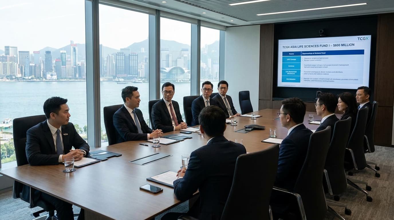 TCGX Launches $600 Million Asia Fund, Extending Its Biotech Investing Model Into China And Beyond