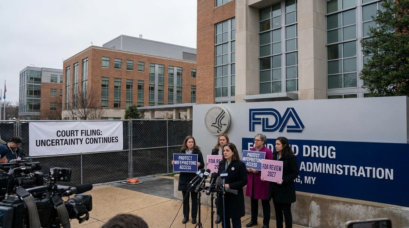 FDA Extends Mifepristone Safety Review Into 2027, Leaving U.S. Access Fight Unresolved