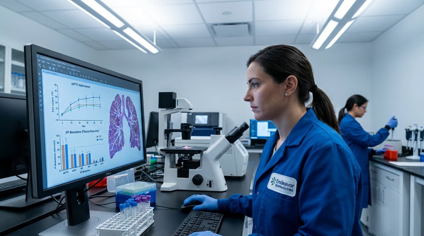Endeavor Posts Phase 2b Taladegib Win In 213 IPF Patients, Setting Up FDA Phase 3 Talks