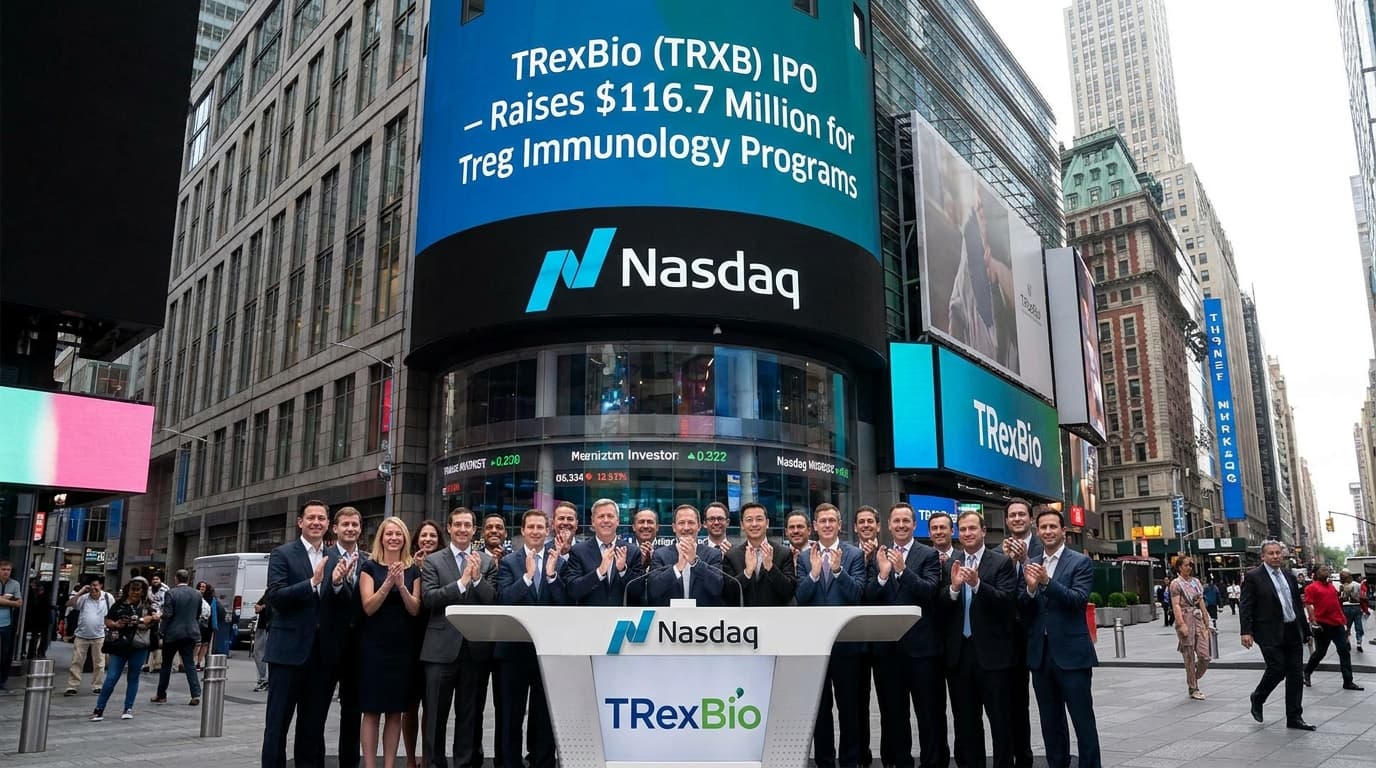 TRexBio Raises $116.7 Million In IPO, Funding Treg Programs Into 2029
