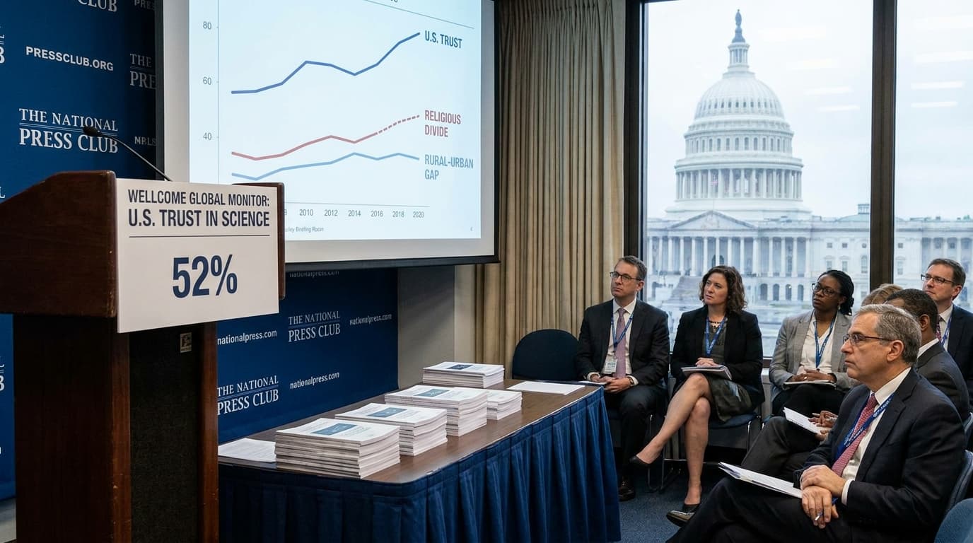 Americans Report 52% High Trust In Science, While U.S. Divides Outrun Peer Nations