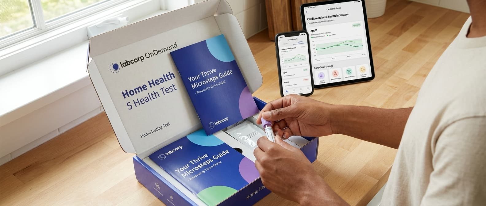 Labcorp Launches Thrive 5 Health Test, Pairing Five Biomarkers With Behavior-Change Guidance
