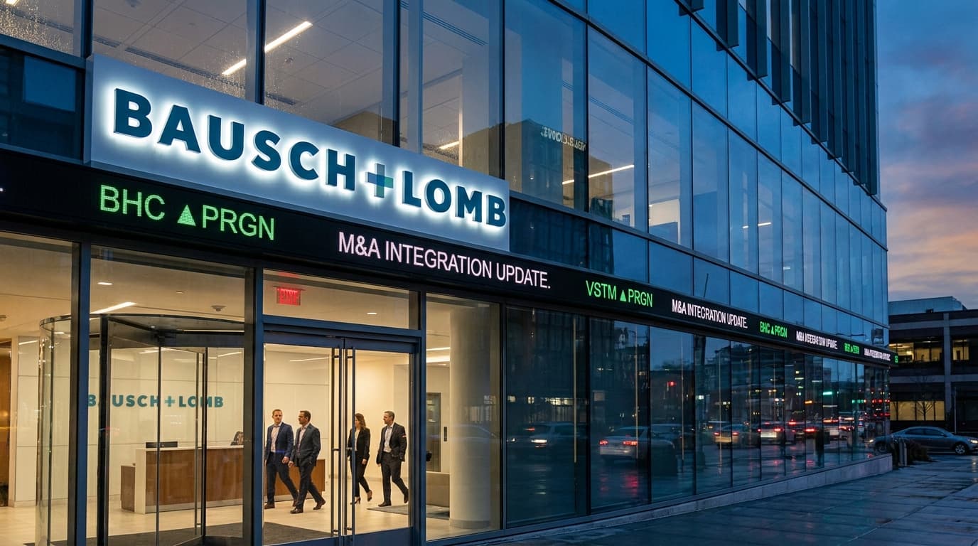 Bausch + Lomb Replaces Brent Saunders Again, As Paragon And Verastem Reset Leadership
