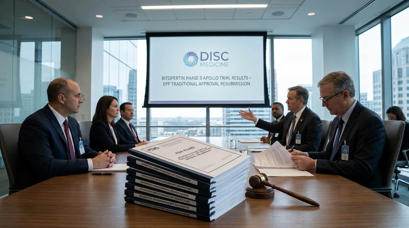 Disc Medicine Posts Phase 3 Bitopertin Win In EPP, Reopening Its FDA Path After Last Year’s Rejection