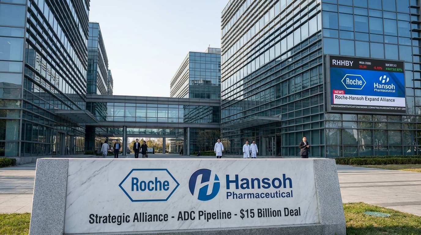 Roche Expands Hansoh ADC Alliance To Up To $15 Billion, Deepening Its China Oncology Sourcing