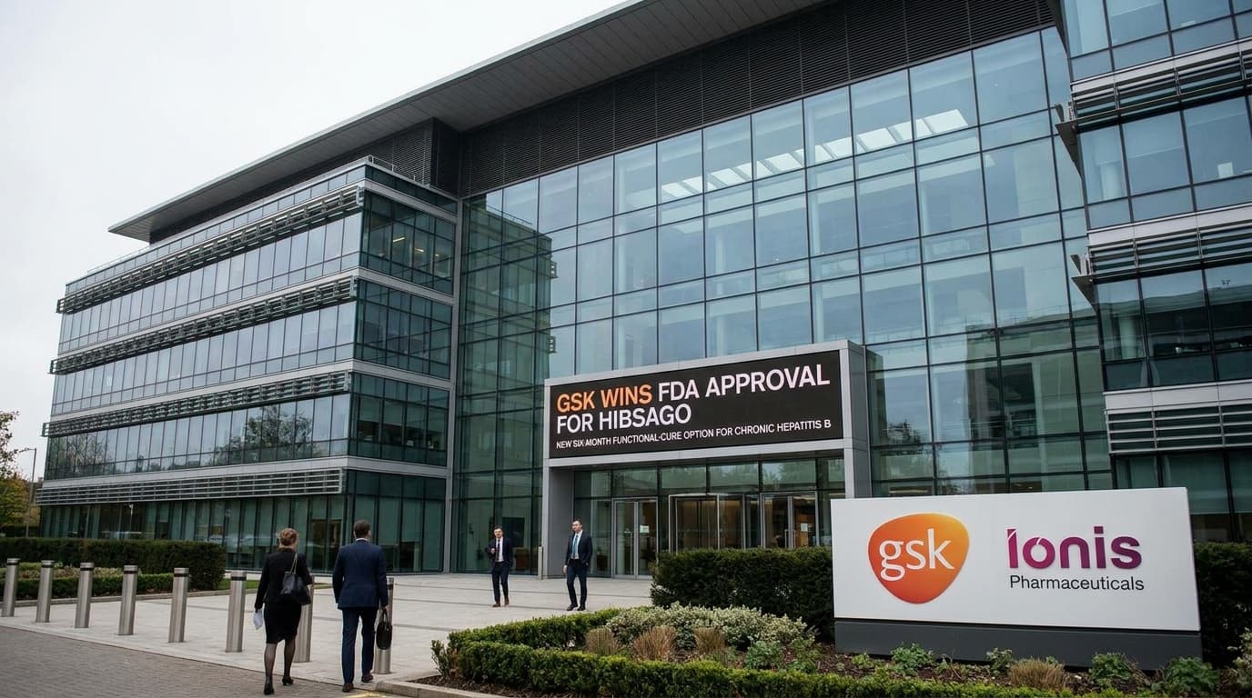 GSK Wins FDA Approval For Hibsago In Chronic Hepatitis B, Opening A Six-Month Functional-Cure Option