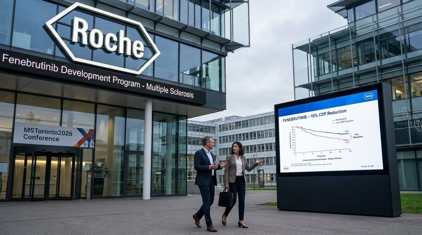 Roche Advances Fenebrutinib With 16% CDP Reduction, Building A Broader MS Case Ahead Of FDA Review