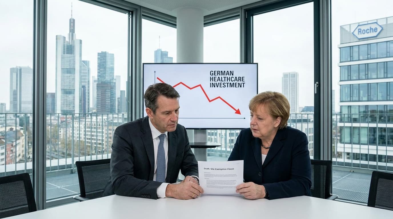 Roche Warns Germany Risks Lost Billions Unless Site-Exemption Clause Restores Investment Confidence