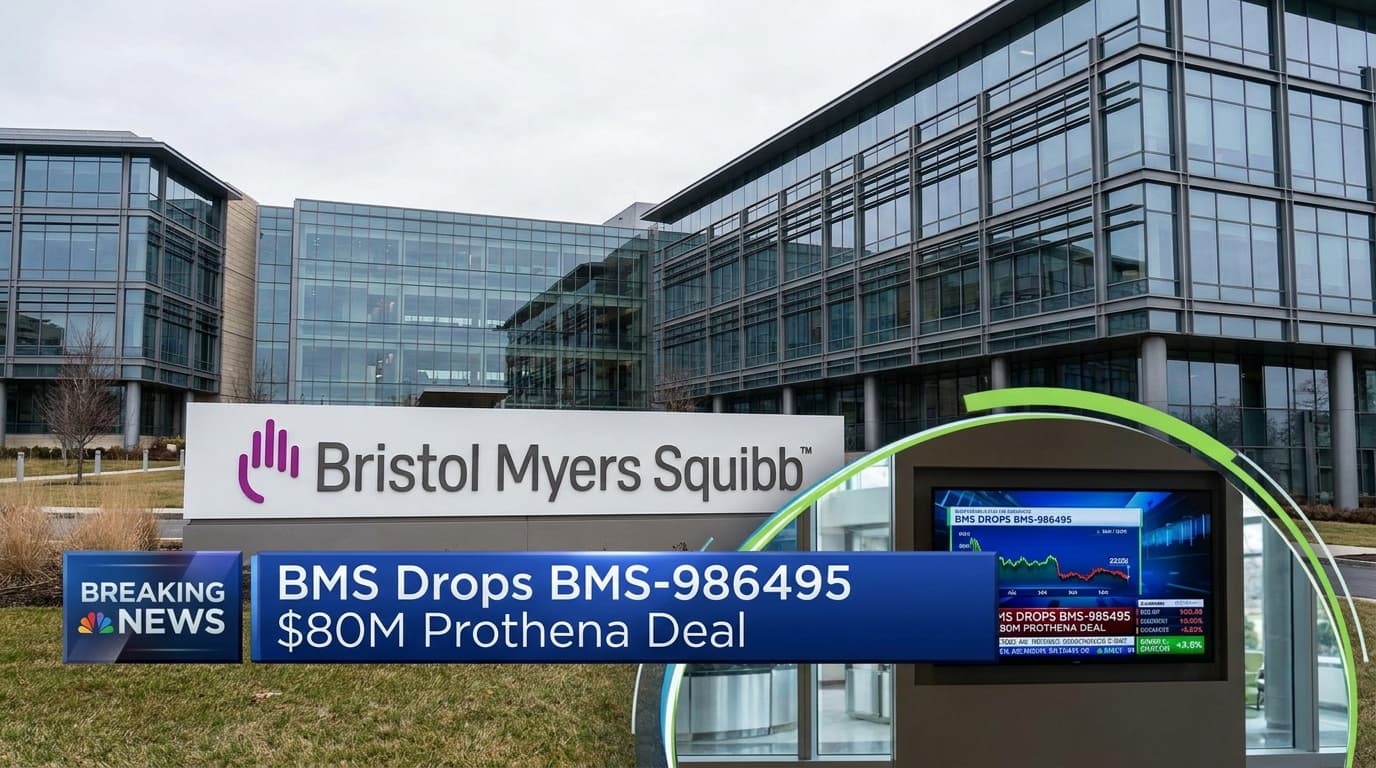 Bristol Myers Squibb Drops BMS-986495 After Phase 1, Ending An $80 Million Prothena Bet