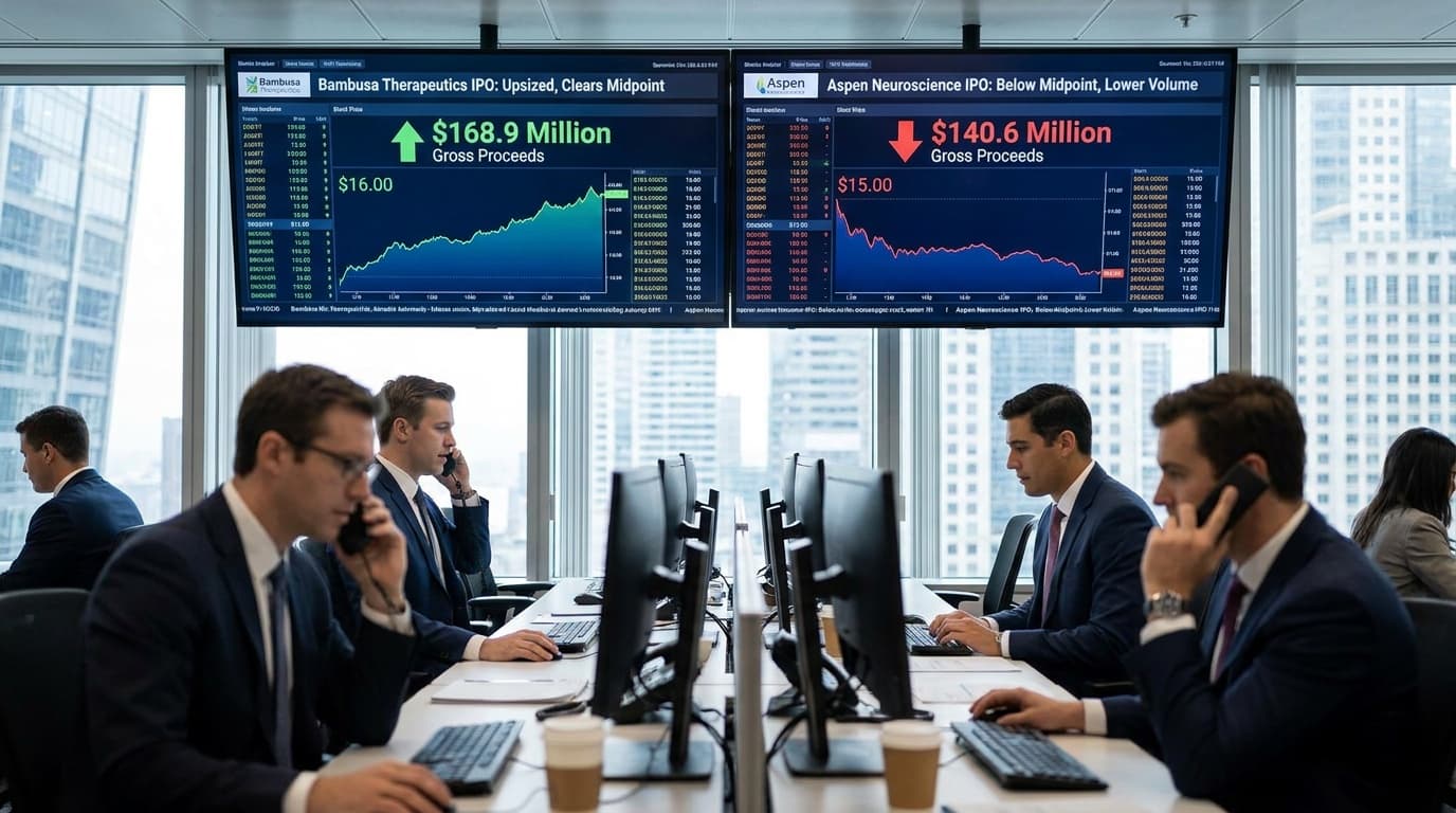 Bambusa Prices $168.9 Million IPO, While Aspen Raises About $140.6 Million Below Midpoint Target